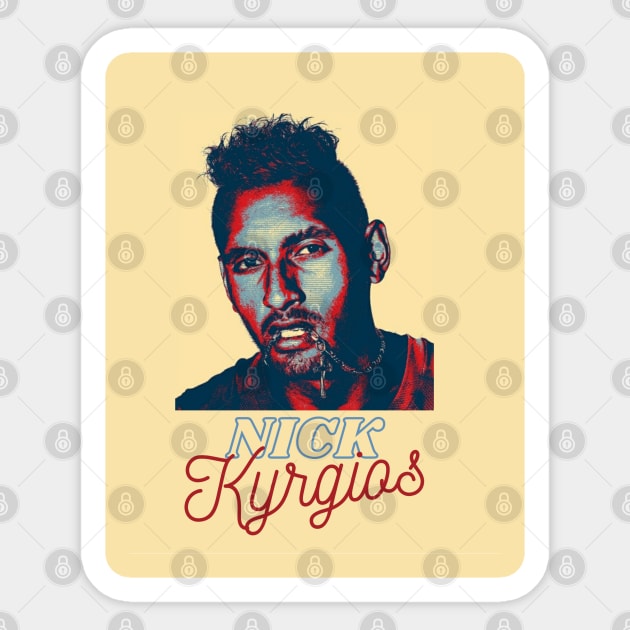 nick kyrgios Sticker by BorodinaAlen